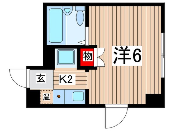 ＢＬＡＣＥＤＥＮＴ杁中の物件間取画像